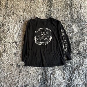 Autographed Sons of Anarchy Redwood Original Long Sleeve T-shirt Reaper Large